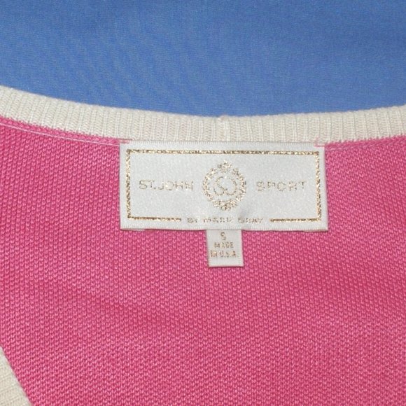NWT St. John by Marie Gray - Knitted Cardigan Sweater - Size Small - Picture 4 of 9